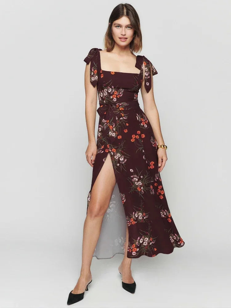 Floral Long Dress