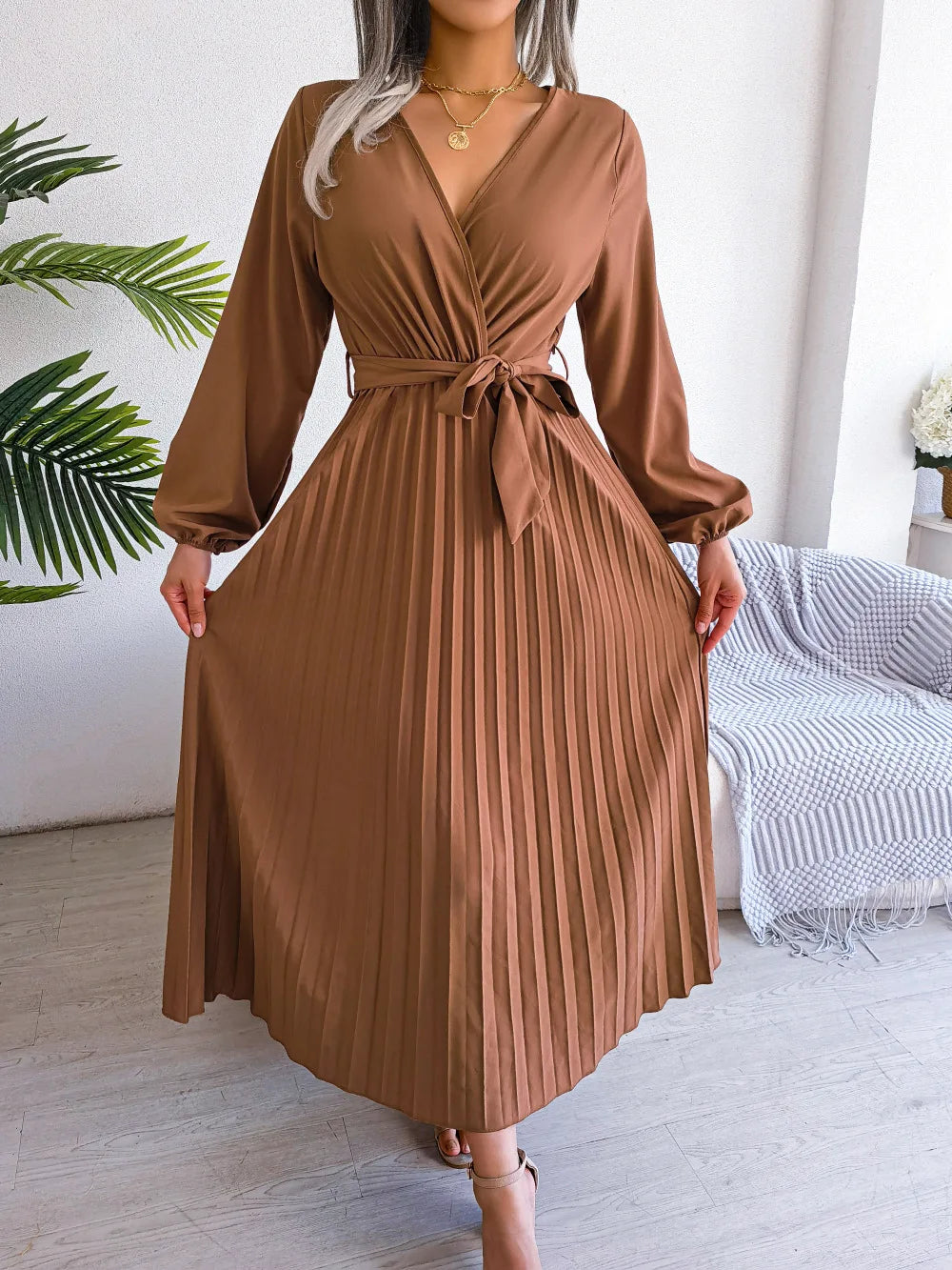 Elegant Long Sleeve  Dress