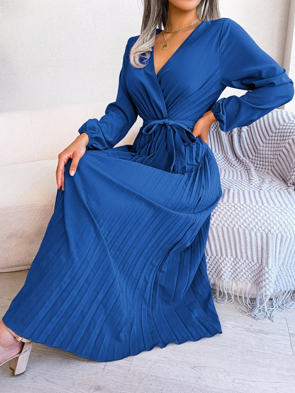 Elegant Long Sleeve  Dress